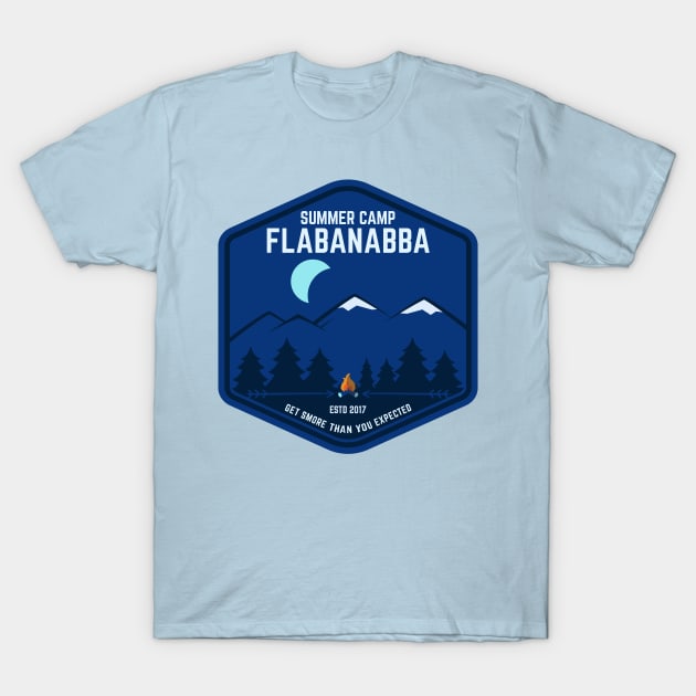 Summer Camp Flabanabba T-Shirt by a_man_oxford